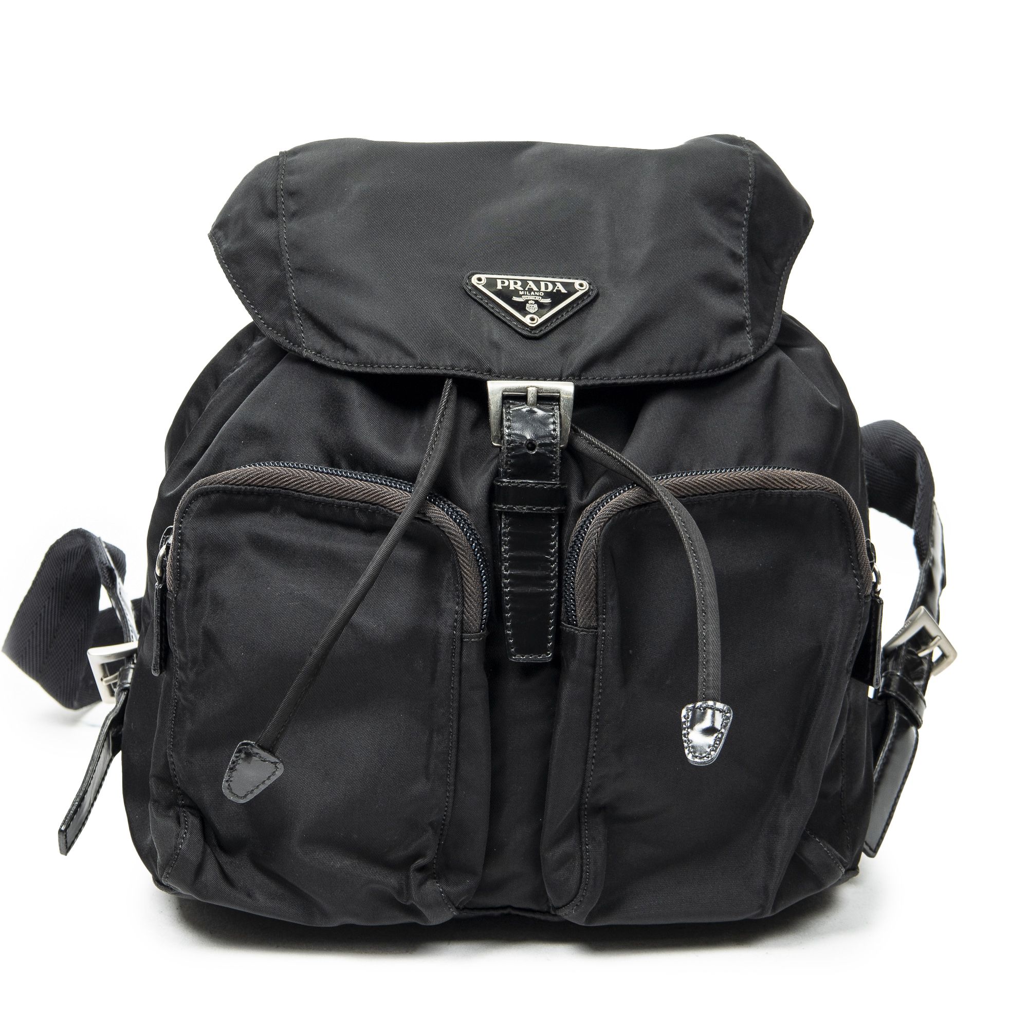 Prada Small Drawstring Backpack